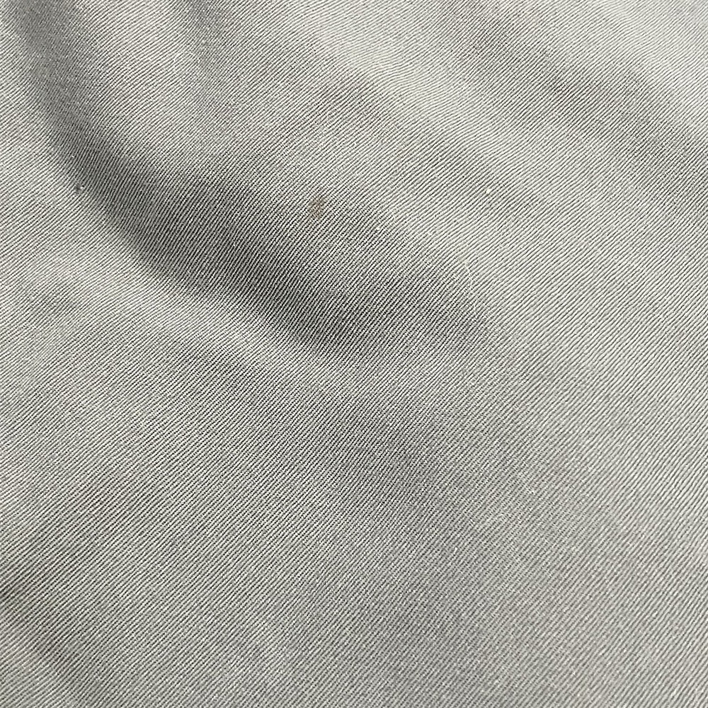 Burberrys London Womens 10 Long Rain Coat Gray Hidden Button Made In England - Picture 14 of 16